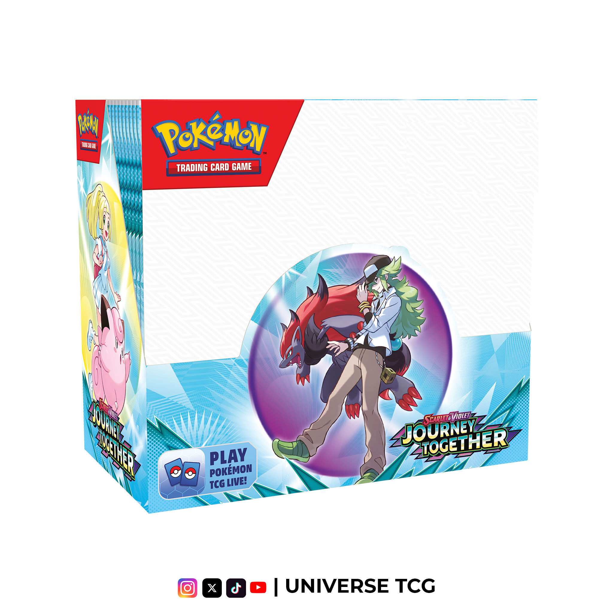Journey Together Booster Box N's Reshiram, N
